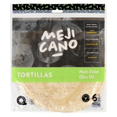 MEJICANO TORTILLA HUILE OLIVE 400GR