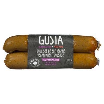 Gusta Sausage Smkd Spice Vegan 350GR