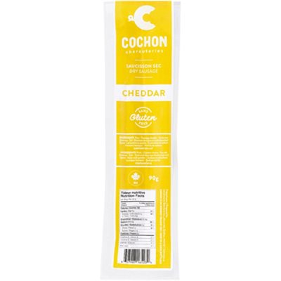 C COCHON SAUCISSON SEC CHEDDAR 90GR