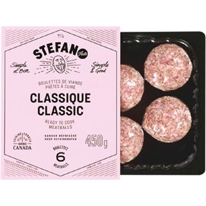 STEFANO BOULETTE PORC CLASSIQUE 450GR