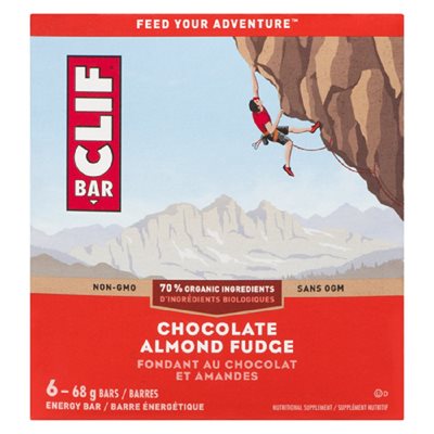 CLIFBAR BARRE CHOC AMANDE FDG 12x68GR