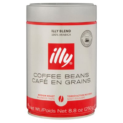 ILLY CAFE ESPRESSO MOYEN GRAINS 250GR