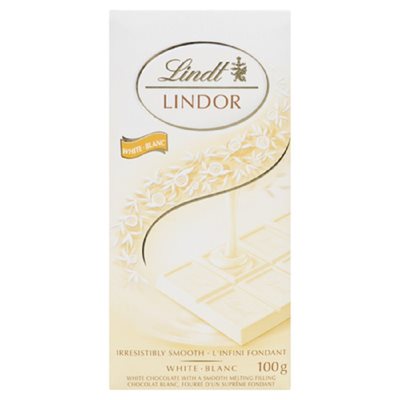 LINDT LINDOR BARRE CHOCOLAT BL 100GR