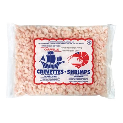 CDN CREVETTE NORDIQUE 350+ CUITE 400GR