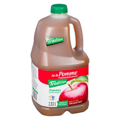 TRADITION JUS DE POMME DISC 2.63LT