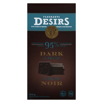 DESIRS CHOCOLAT NOIR 95% CACAO DISC 100GR