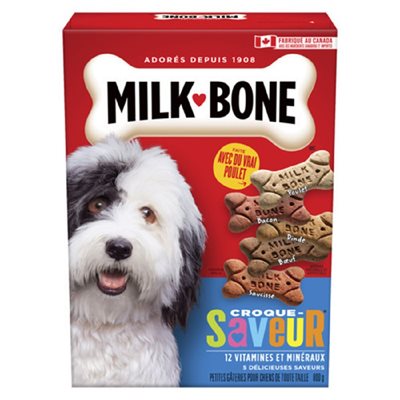 MILKBONE BISC CHIENS CROQ SAV 800GR