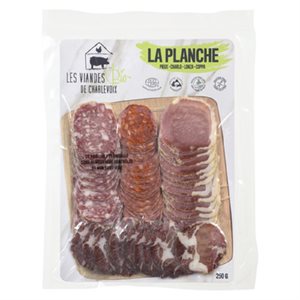 VBC LA PLANCHE CHARC BIO 250GR