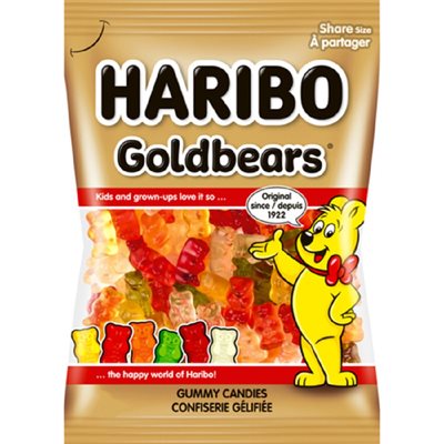 BONBON HARIBO OURS OR 300 GR