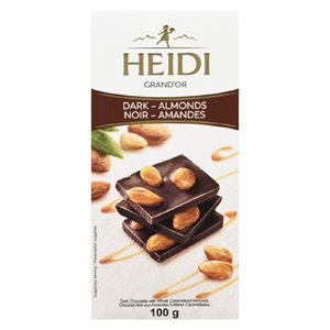 Heidi Bar Choc Carmel Almonds 100GR